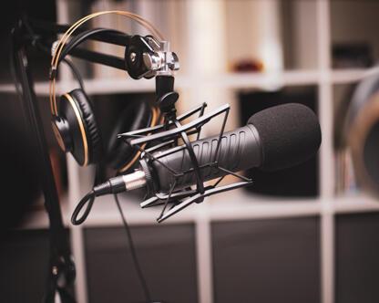 Microphone Image. Credit Jonathan Farber, Unsplash